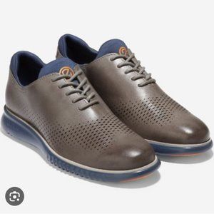 NWOT Cole Haan Men's ZERØGRAND Laser Wingtip Oxford Style C34500 Size 10.5